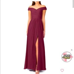 AZAZIE OFF SHOULDER DRESS